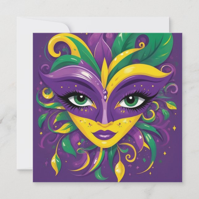 Mardi Gras maskerad  (Framsida)