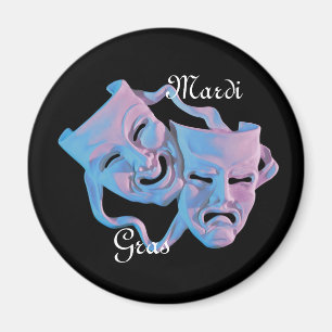 Mardi Gras maskerar magneten Magnet