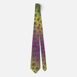 Mardi Gras maskerar manar nacketien Slips