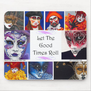 Mardi Gras maskerar Musmatta