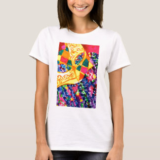 Mardi Gras maskerar Tee