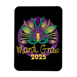 Mardi Gras-maskmagnet - 2025 Magnet