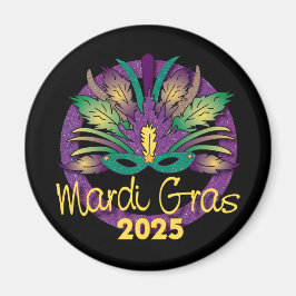 Mardi Gras-maskmagnet - 2025 Magnet
