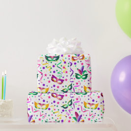 Mardi Gras Masks Presentpapper