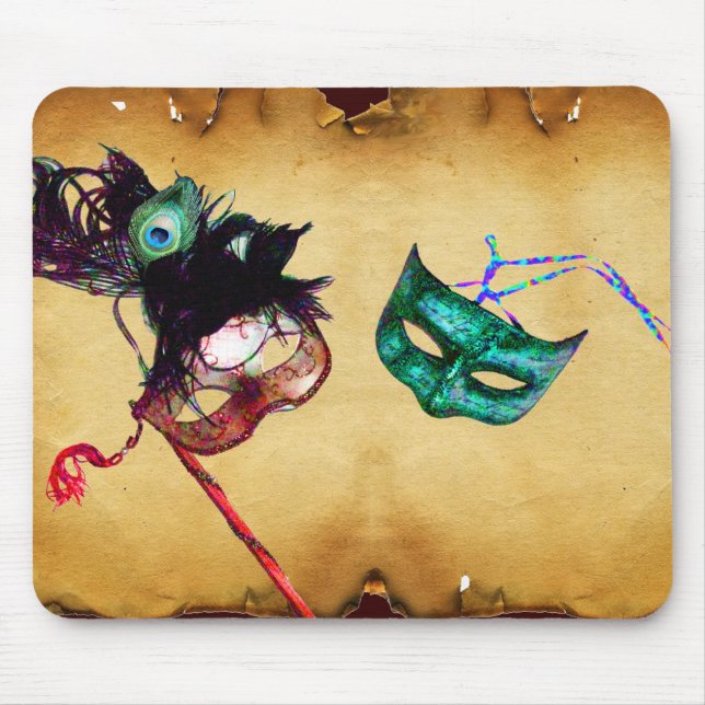 MARDI GRAS MASQUERADE-parchment Musmatta (Framsidan)