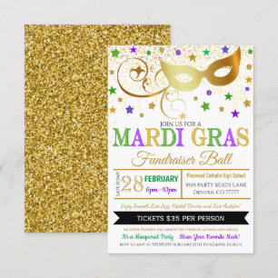 Mardi Gras MasqueraEvent Inbjudan