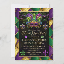 Mardi Gras MasqueraQuinceanera