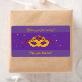 Mardi Gras MasqueraTheme Fraktsedel