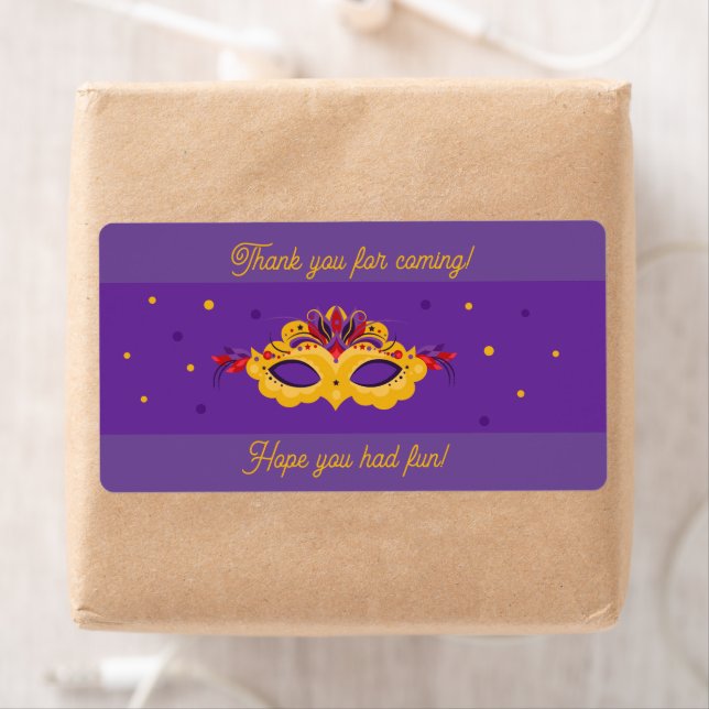 Mardi Gras MasqueraTheme Fraktsedel (Insitu)