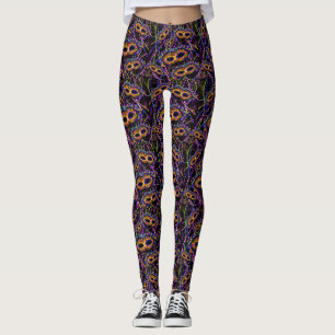 Mardi Gras-mönster Leggings