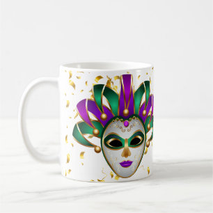 Mardi Gras Mugg-Let Bra Times Roll Kaffemugg