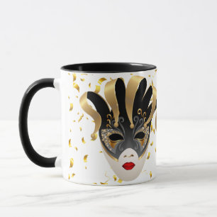 Mardi Gras Mugg-Let Bra Times Roll Mugg