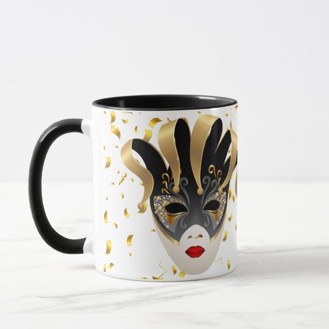 Mardi Gras Mugg-Let Bra Times Roll Mugg (Vänster)