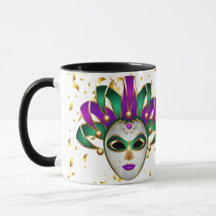 Mardi Gras Mugg-Let Bra Times Roll Mugg