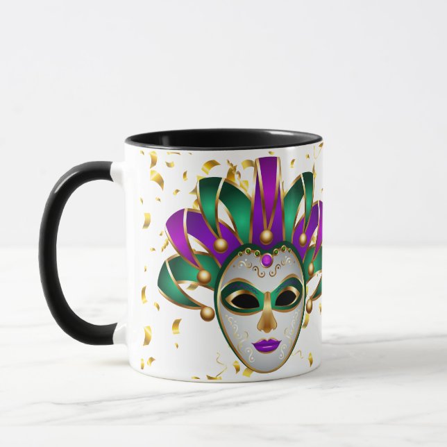 Mardi Gras Mugg-Let Bra Times Roll Mugg (Vänster)