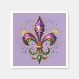 Mardi Gras Napkin Pappersservett