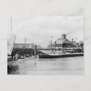 Mardi Gras, New Orleans: 1910 Vykort