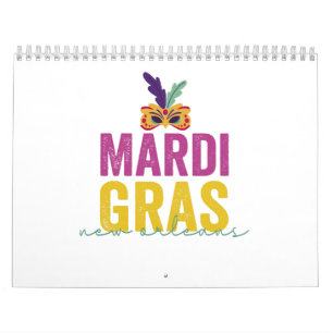 Mardi Gras New Orleans 2024 Carnival Gift Kalender