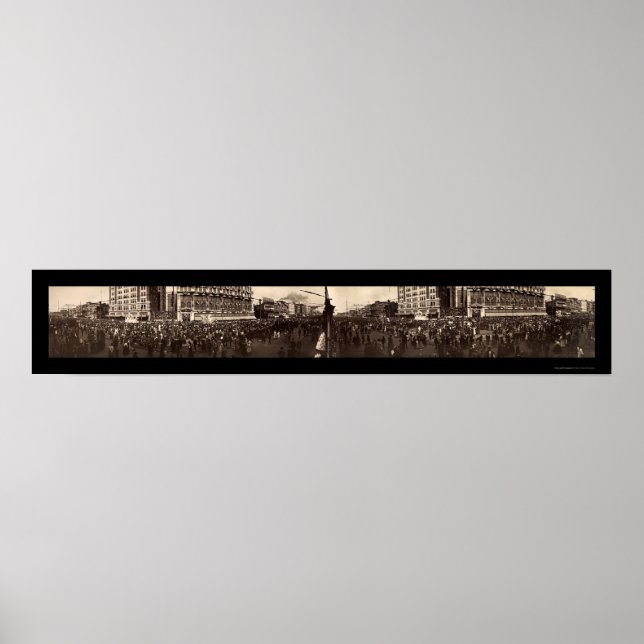 Mardi Gras New Orleans Photo 1910 Poster (Framsidan)