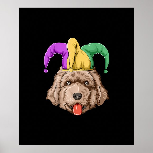 Mardi Gras Newfoundland Carnival Hat Newfoundland Poster (Framsidan)