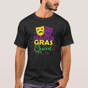 Mardi Gras Pajamas Mardi Gras Queen Krona Women M T Shirt