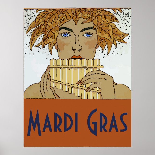 Mardi Gras Pan Poster (Framsidan)