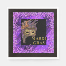 Mardi Gras Pappersservett
