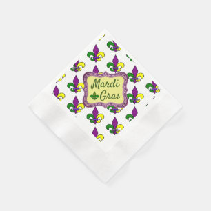 Mardi Gras Pappersservett