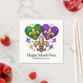 Mardi Gras Pappersservett