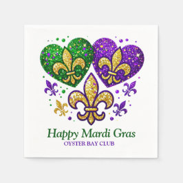 Mardi Gras Pappersservett