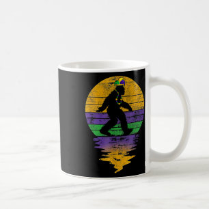 Mardi Gras Parad Fleur De Lis Coola Bigfoot Sasqua Kaffemugg
