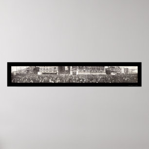 Mardi Gras Parad Photo 1910 Poster