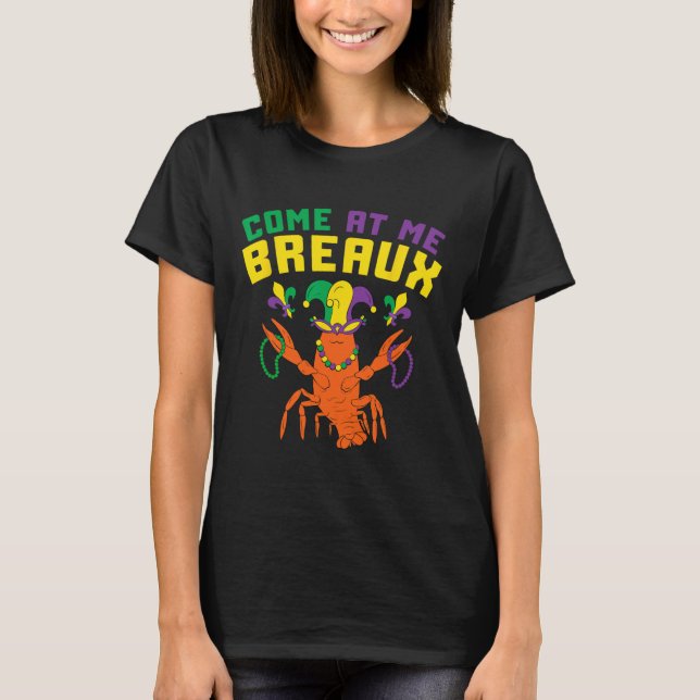 Mardi Gras Pärlor Mask Feathers Jester Mask Mardi  T Shirt (Framsida)