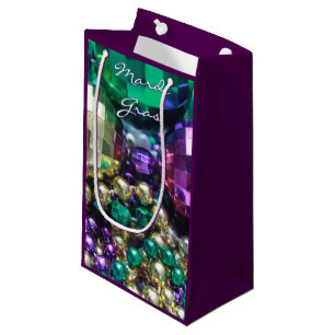 Mardi Gras Pärlor Party Favor Gift Bags