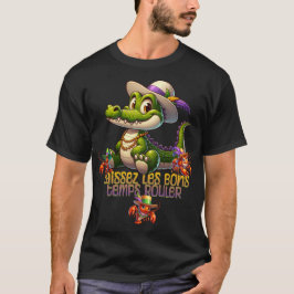 Mardi Gras Party Gator & Crawdads T Shirt