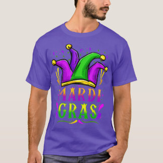 Mardi Gras Party Hat Gift T Shirt
