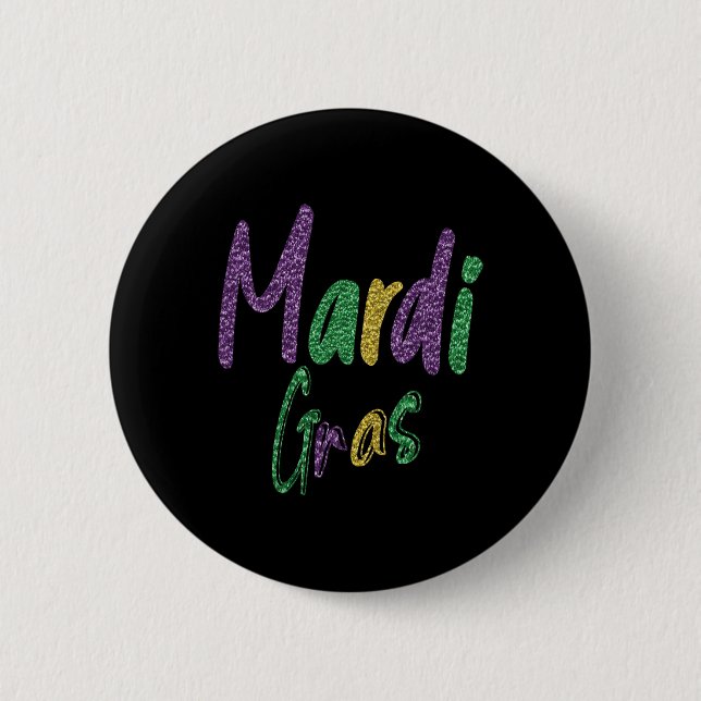 Mardi Gras Party Shirt Knapp (Framsida)