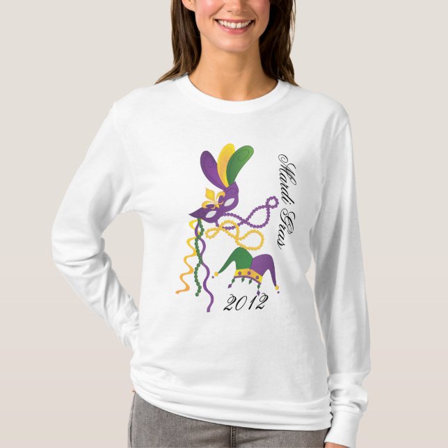 Mardi Gras Party T-shirt (Framsida)