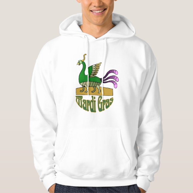 MArdi Gras Phoenix Hoodie (Framsida)