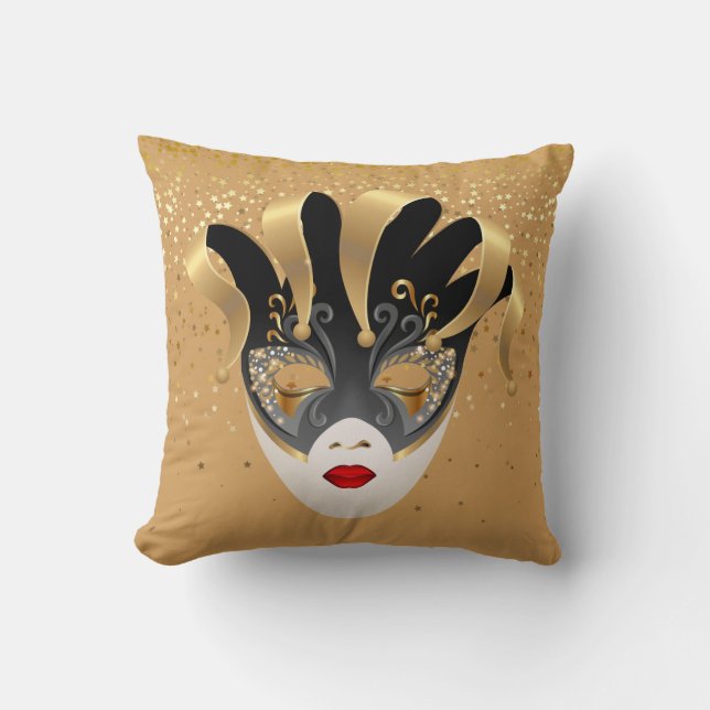 Mardi Gras Pillow Kudde (Framsida)