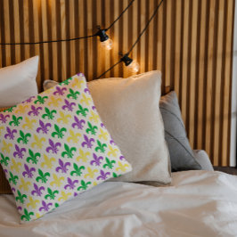 Mardi Gras Pillow Kudde