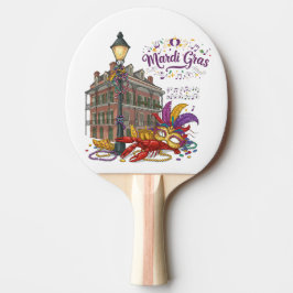 Mardi Gras Pingisracket