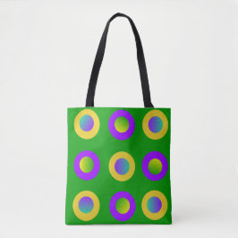 Mardi Gras Polka dots Tygkasse