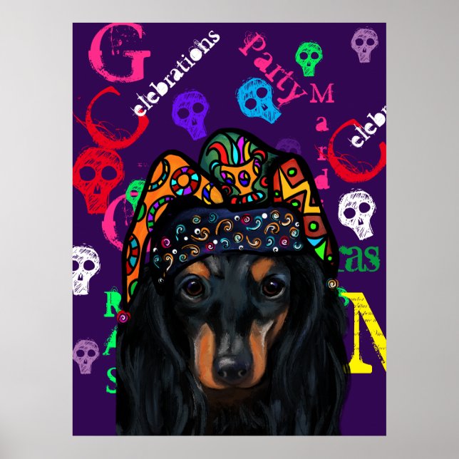 Mardi GRAS Poster (Framsidan)