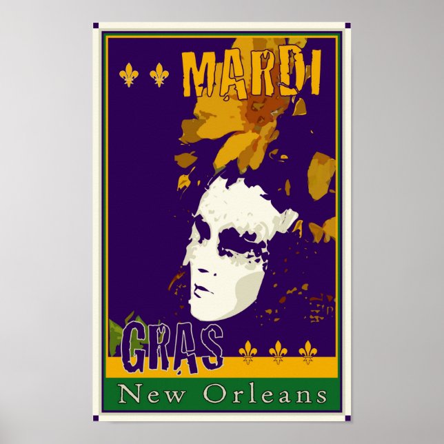 Mardi Gras Poster (Framsidan)
