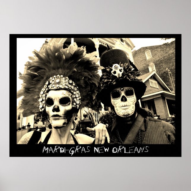 Mardi-Gras Poster (Framsidan)