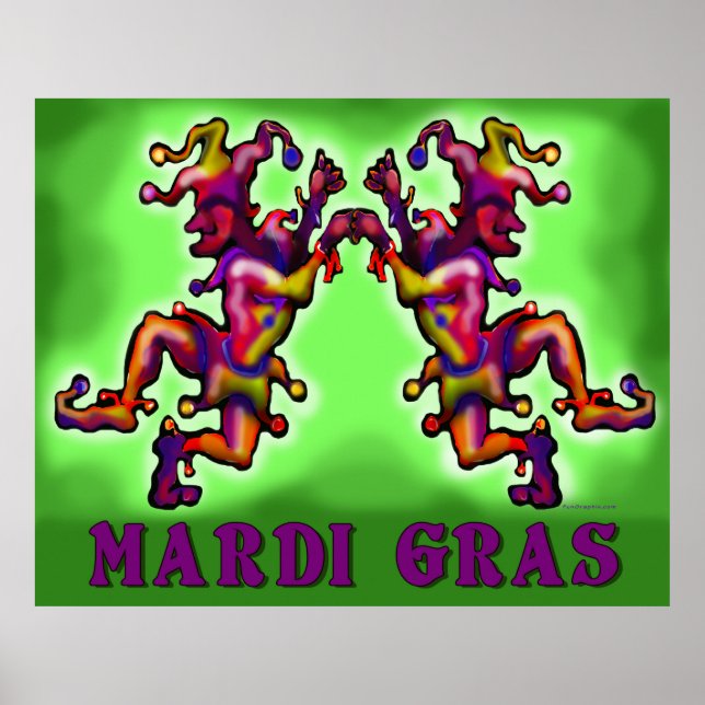 Mardi Gras Poster (Framsidan)