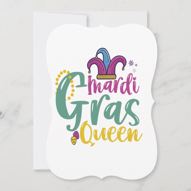 Mardi Gras Princess Funny Mardi Gras Carnival (Framsida)