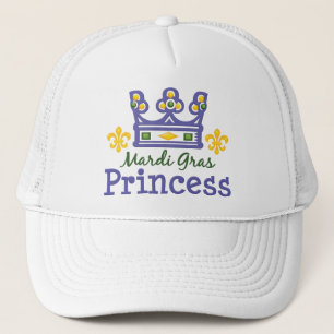 Mardi Gras Princess Hatt Keps