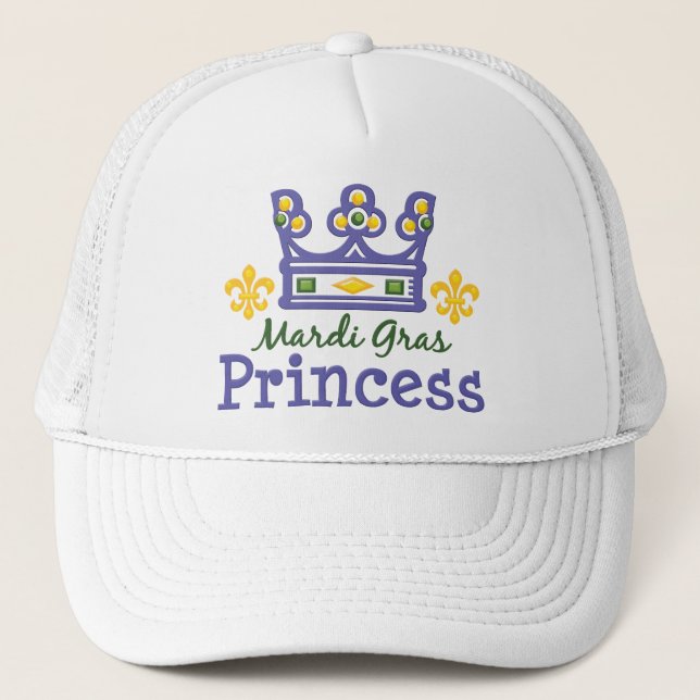 Mardi Gras Princess Hatt Keps (Framsida)